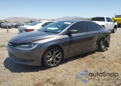 2016 Chrysler 200 S из США, поврежденный, VIN 1C3CCCBB3GN100373
